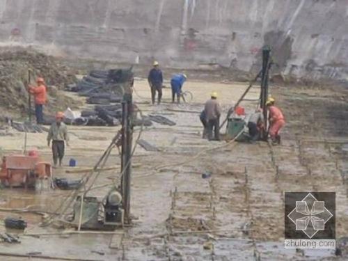 沙湖原种场我公司承建北京房山区水池地基注浆加固工程